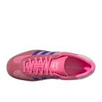 adidas Gazelle Indoor Lace Up  Womens Pink Sneakers Casual Shoes JQ0194