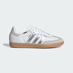Adidas Originals Samba OG White Silver Lifestyle New Women Shoes Rare JI2725