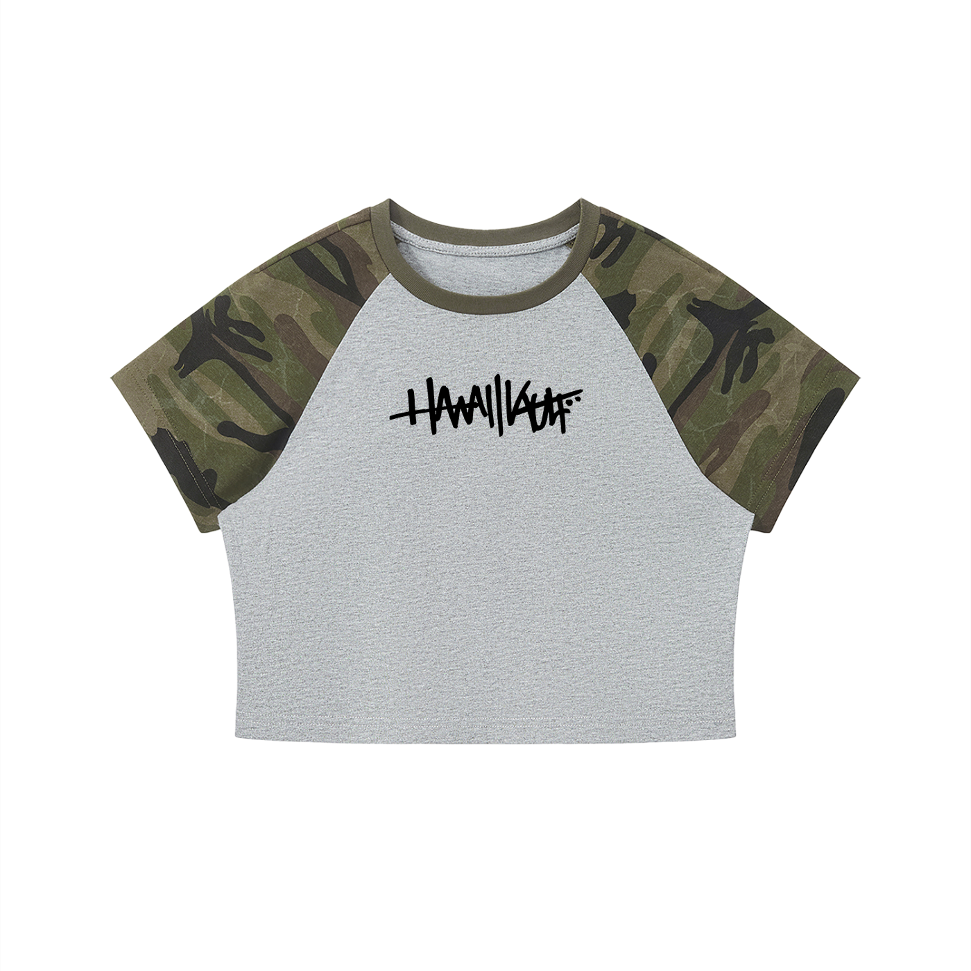 Camo Crop Top