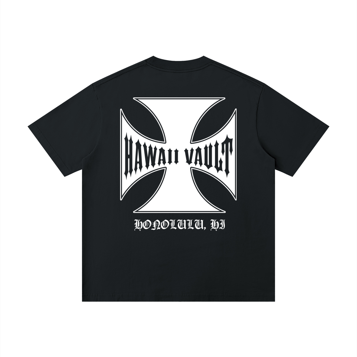 Chopper Black White Tee