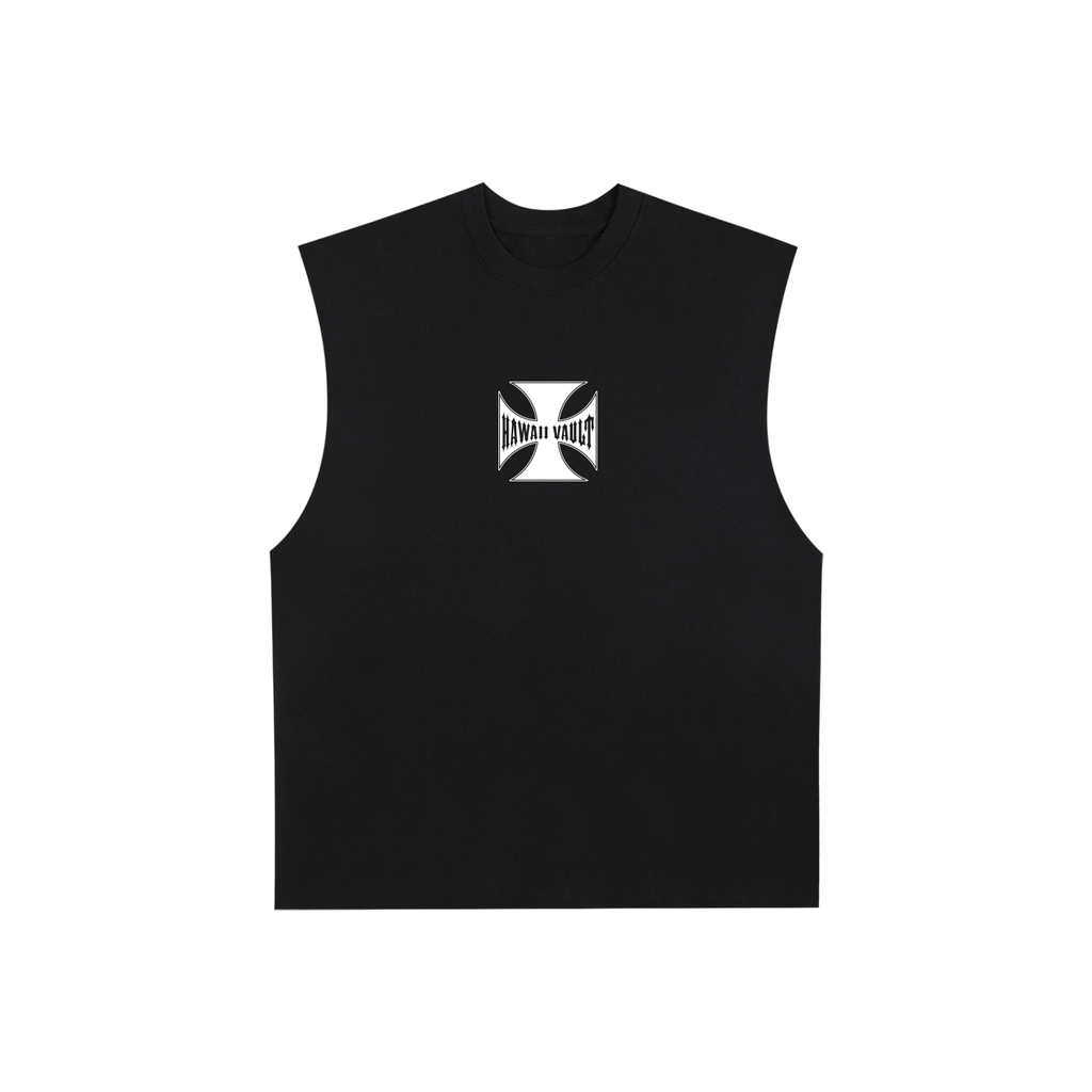 Chopper black white Tank top